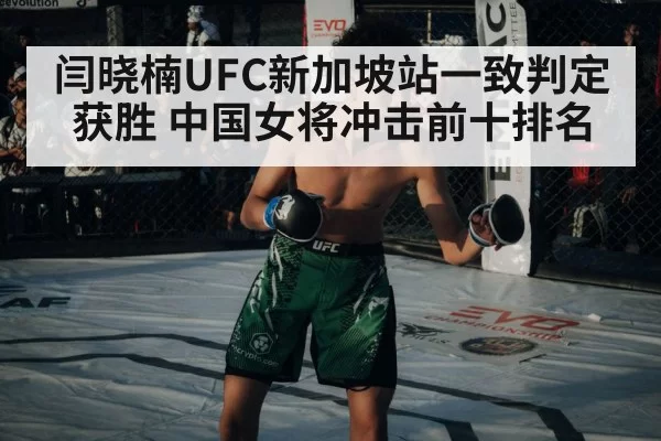 UFC fighter in action